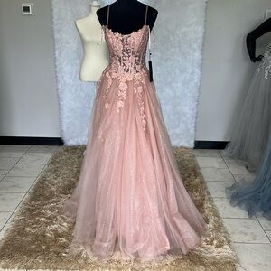 Cinderella Divine Cd997 Dusty Rose Size 4